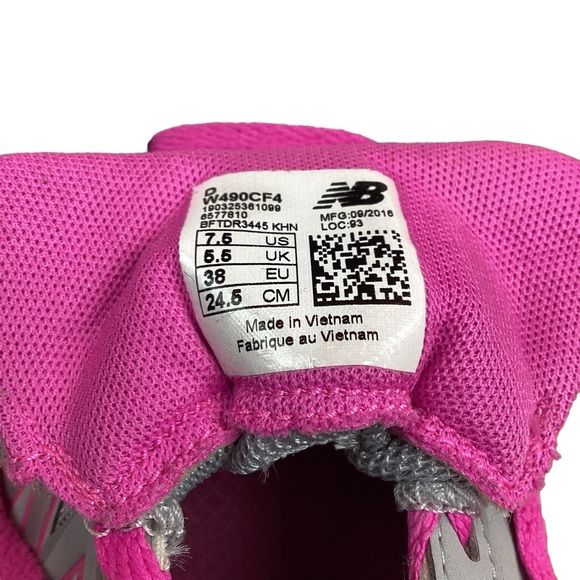 New Balance 490V4 Speed Ride Running Shoe Gray - Picture 6 of 7